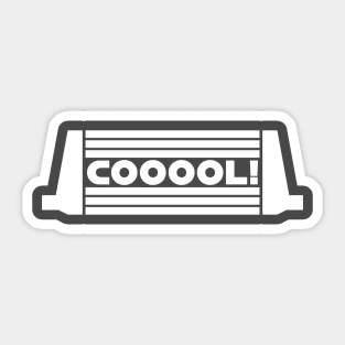 Cooool! Intercooler Automotive Car Design Sticker